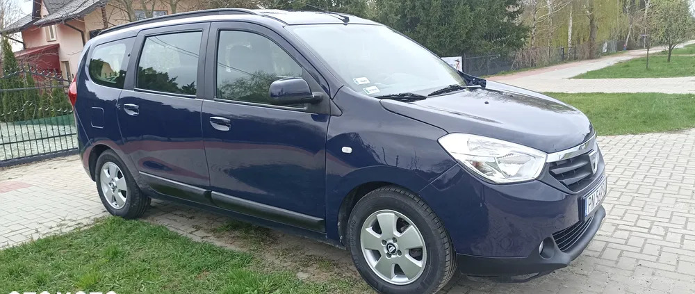 samochody osobowe Dacia Lodgy cena 20900 przebieg: 214000, rok produkcji 2014 z Hrubieszów